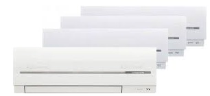 Aire Acondicionado Mitsubishi Electric Inverter 4x1 MULTIESPLIT