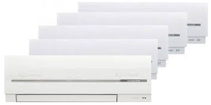 Aire Acondicionado Mitsubishi Electric Inverter 5x1 MULTIESPLIT